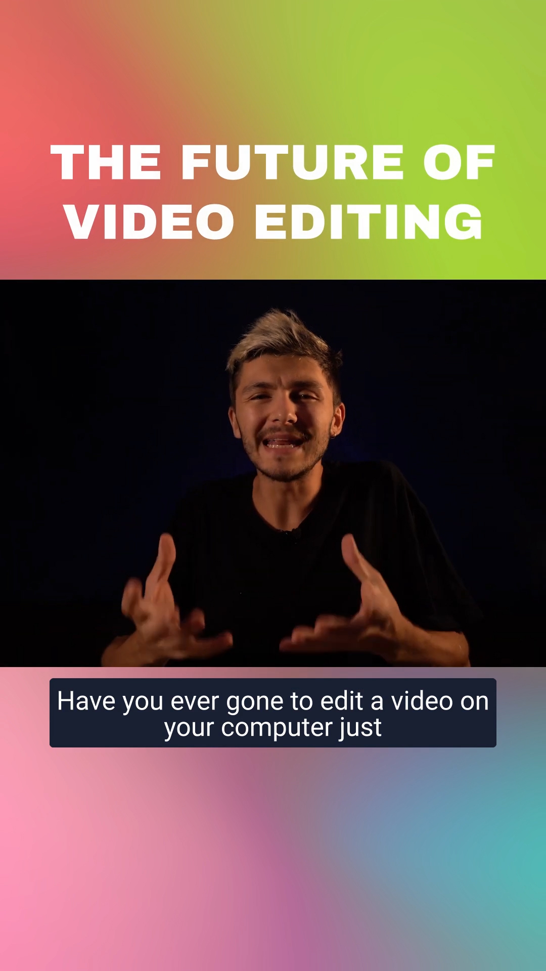 Veed Video Editing Tutorial Template